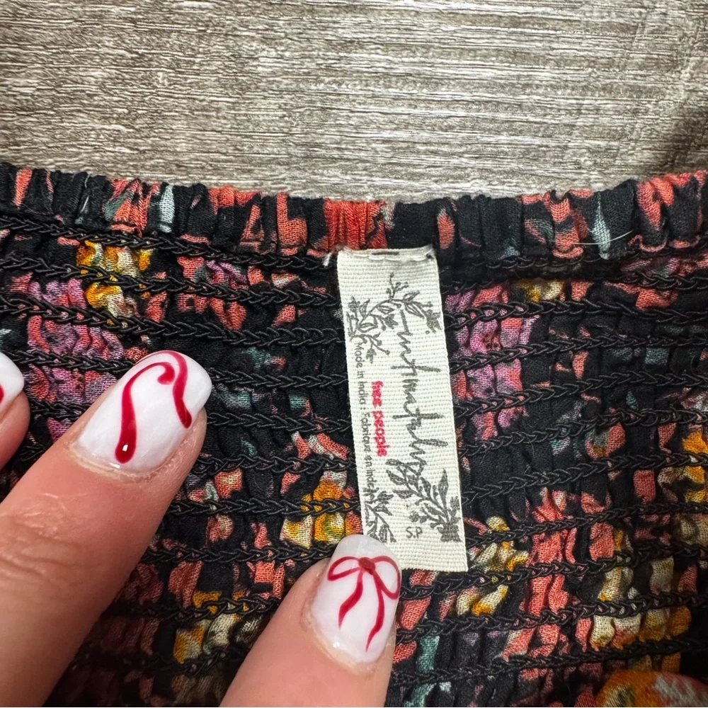 Free People Neon Field Tiny Top Bralette Size Small - Picture 5 of 7